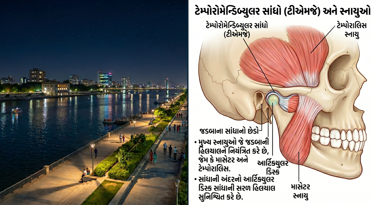 અમદાવાદમાં જડબાના સાંધા ના રોગનું સારવાર